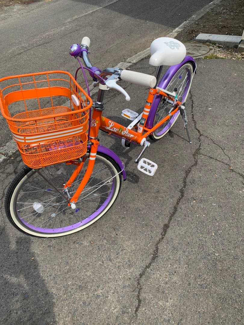 20インチ女の子 あさひ自転車ラブアンドピース BAA200-J札幌引取り限定