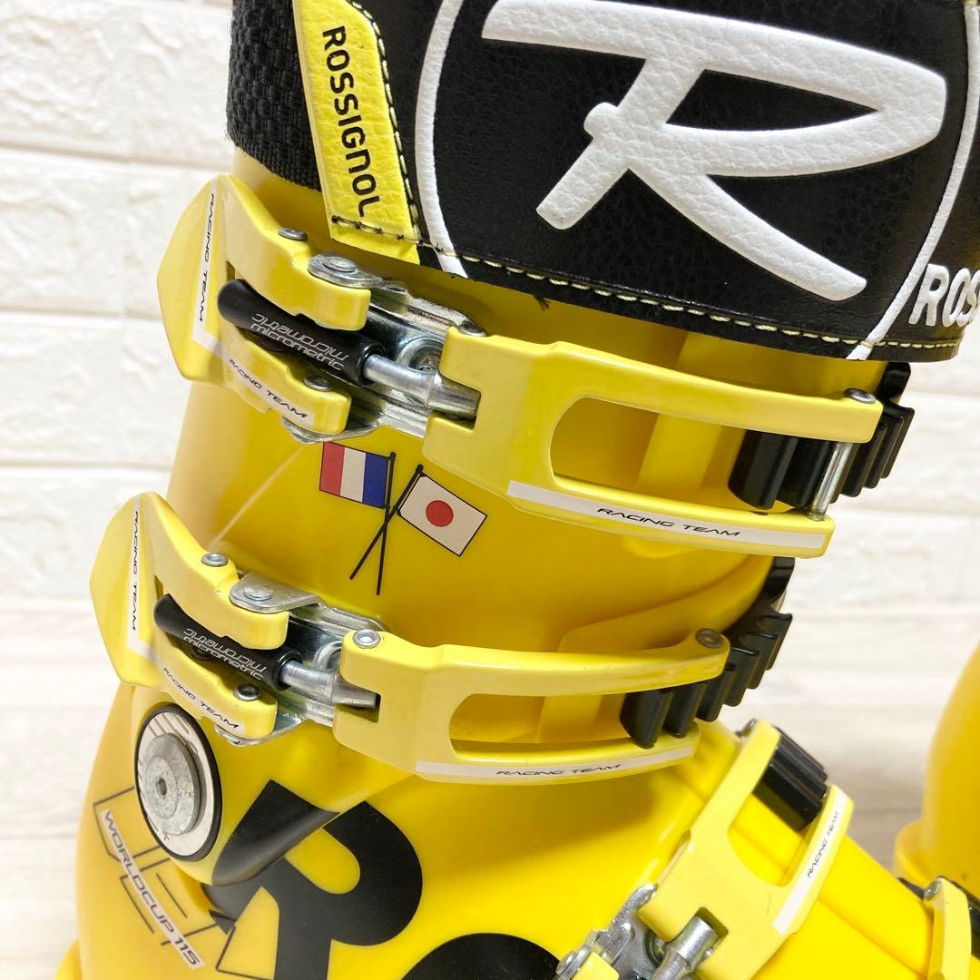 使用回数少☆ロシニョール ワールドカップ115 デモ 22.5cm 266mm