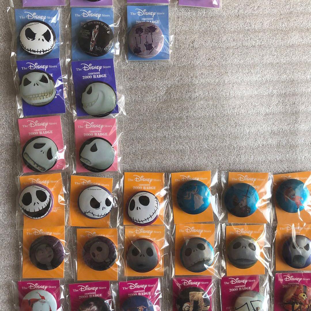 ナイトメアビフォアクリスマス カウントダウン バッチ 全88種セット カレンダー