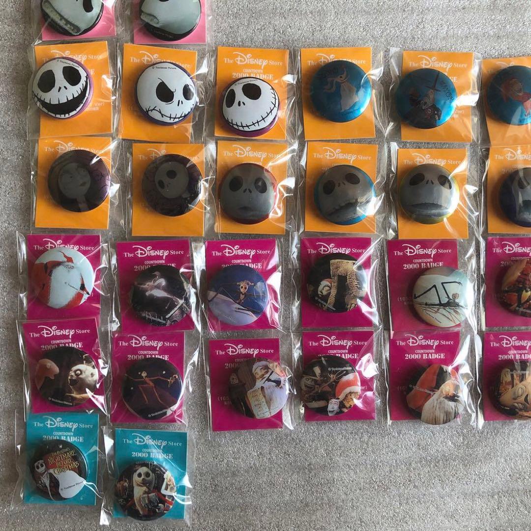 ナイトメアビフォアクリスマス カウントダウン バッチ 全88種セット カレンダー