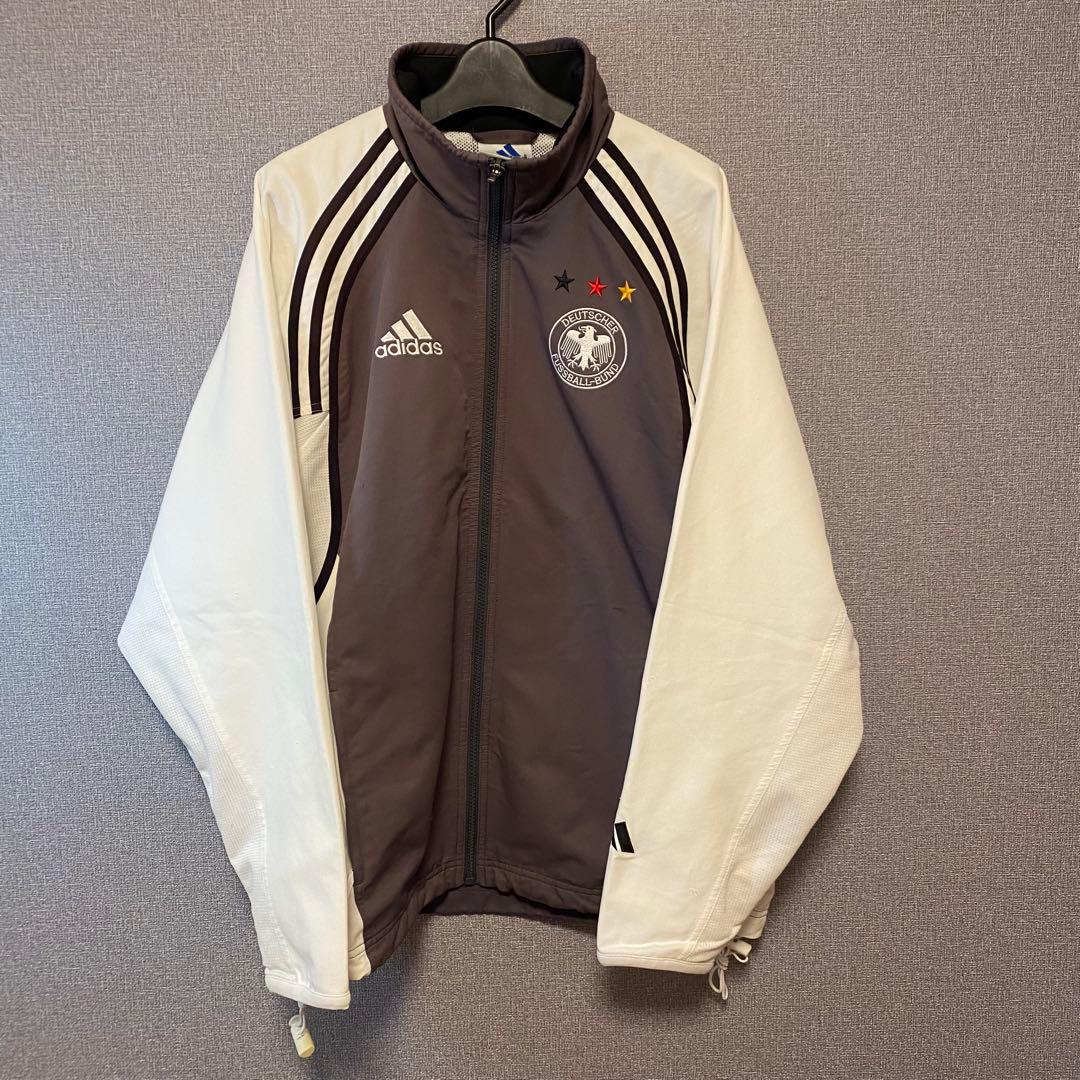 adidas ドイツ代表 ロゴエンブレム ジャージ サイズM - メルカリ