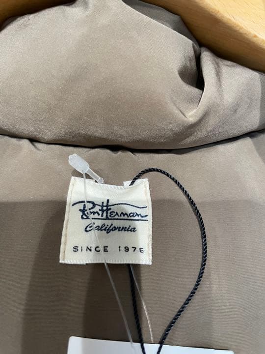 ☆新品タグ付☆Ron Hermanロンハーマン ダウンジャケット S ブラウン系