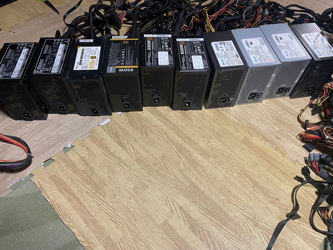 N4．電源ユニット 600-650W 10個セット-お取寄せ