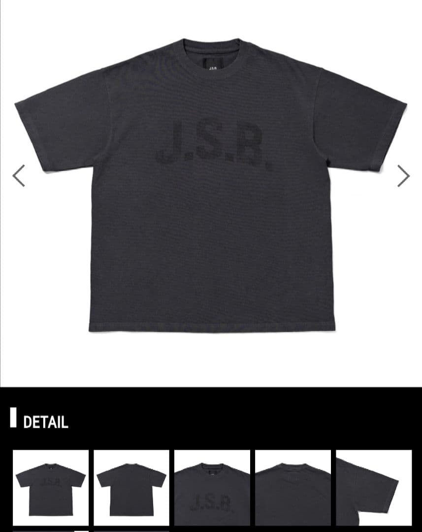J.S.B. SUPPORT WEAR COLLECTION BLACK 3点