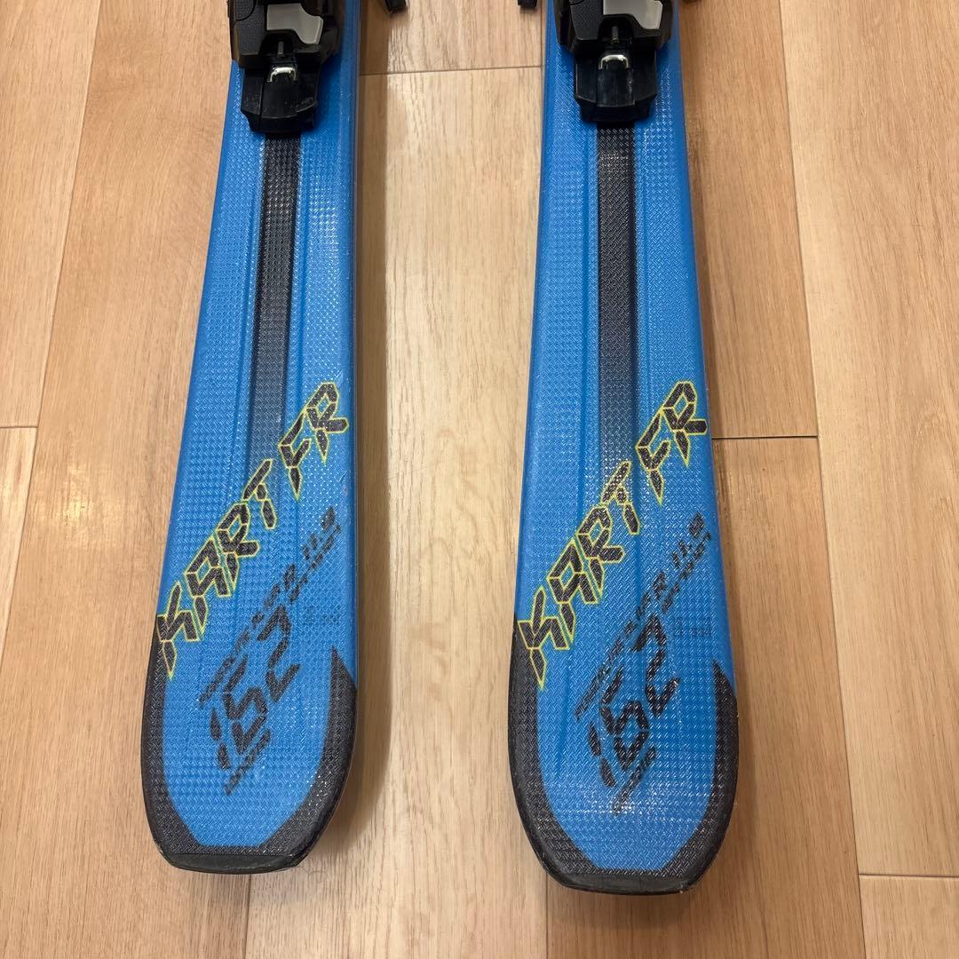 サロモン スキー板 POWERLINE KART FR 162 ストック付き - メルカリ