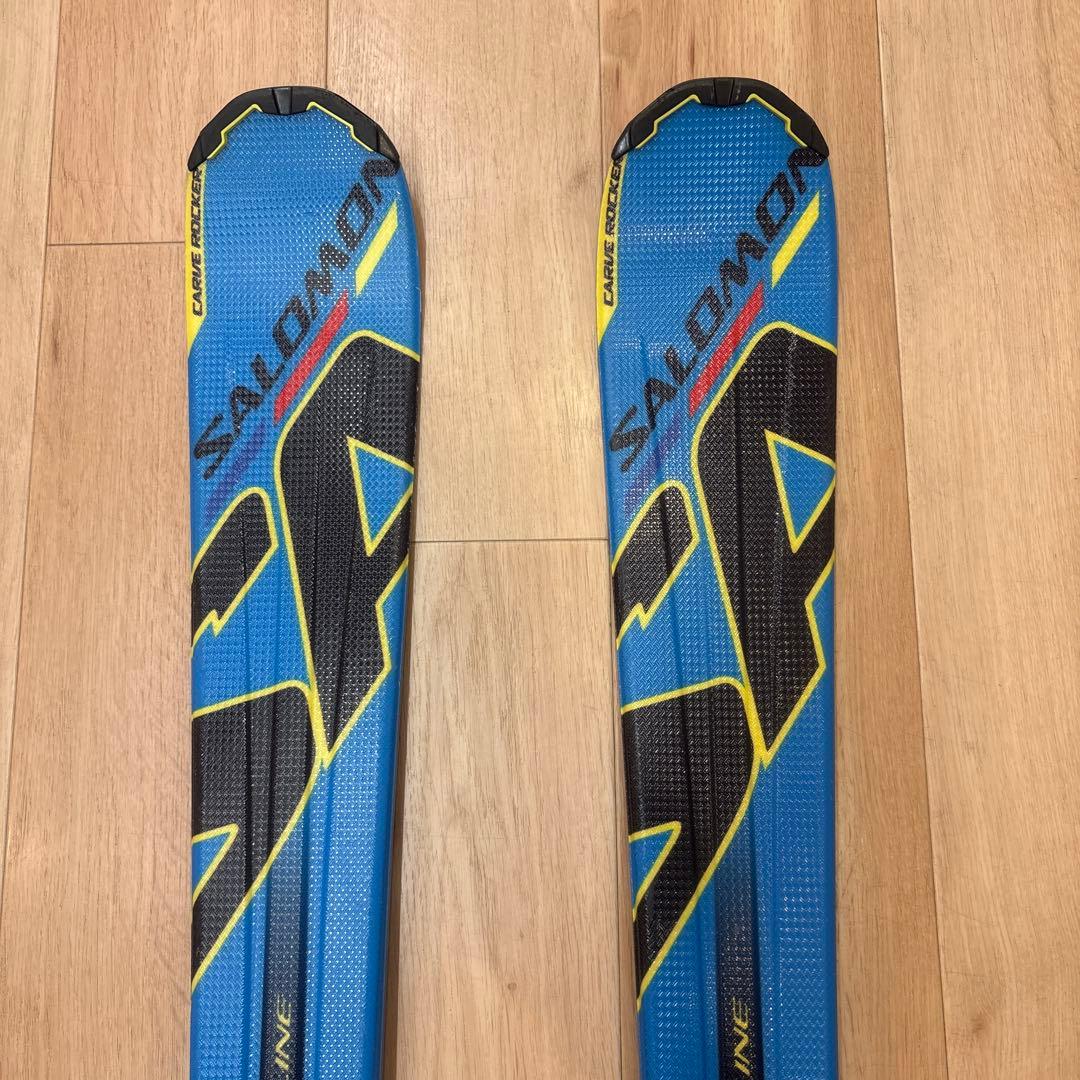 サロモン スキー板 POWERLINE KART FR 162 ストック付き - メルカリ