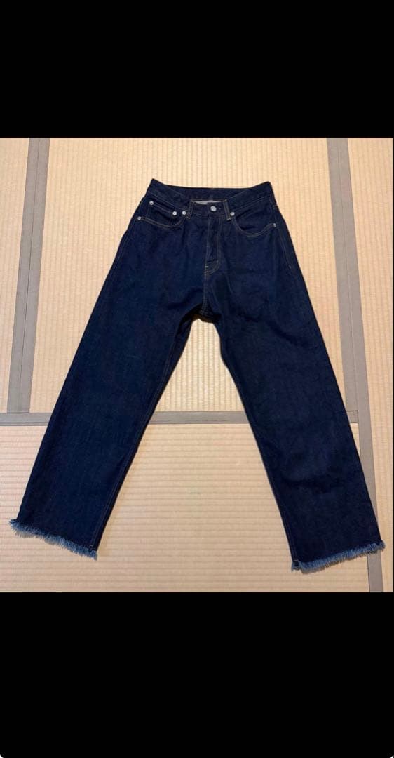 ENDRECHERI I, Knewデニムパンツ インディゴブルー - メルカリ