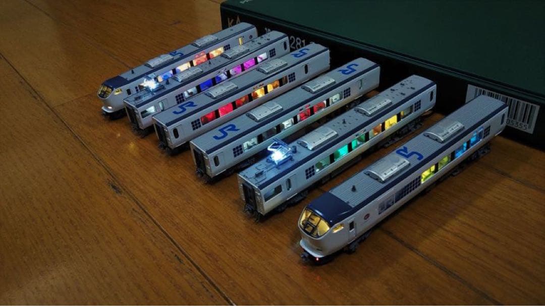 フルLED化完成品KATO10-330 281系「はるか」基本・増結 6両セット