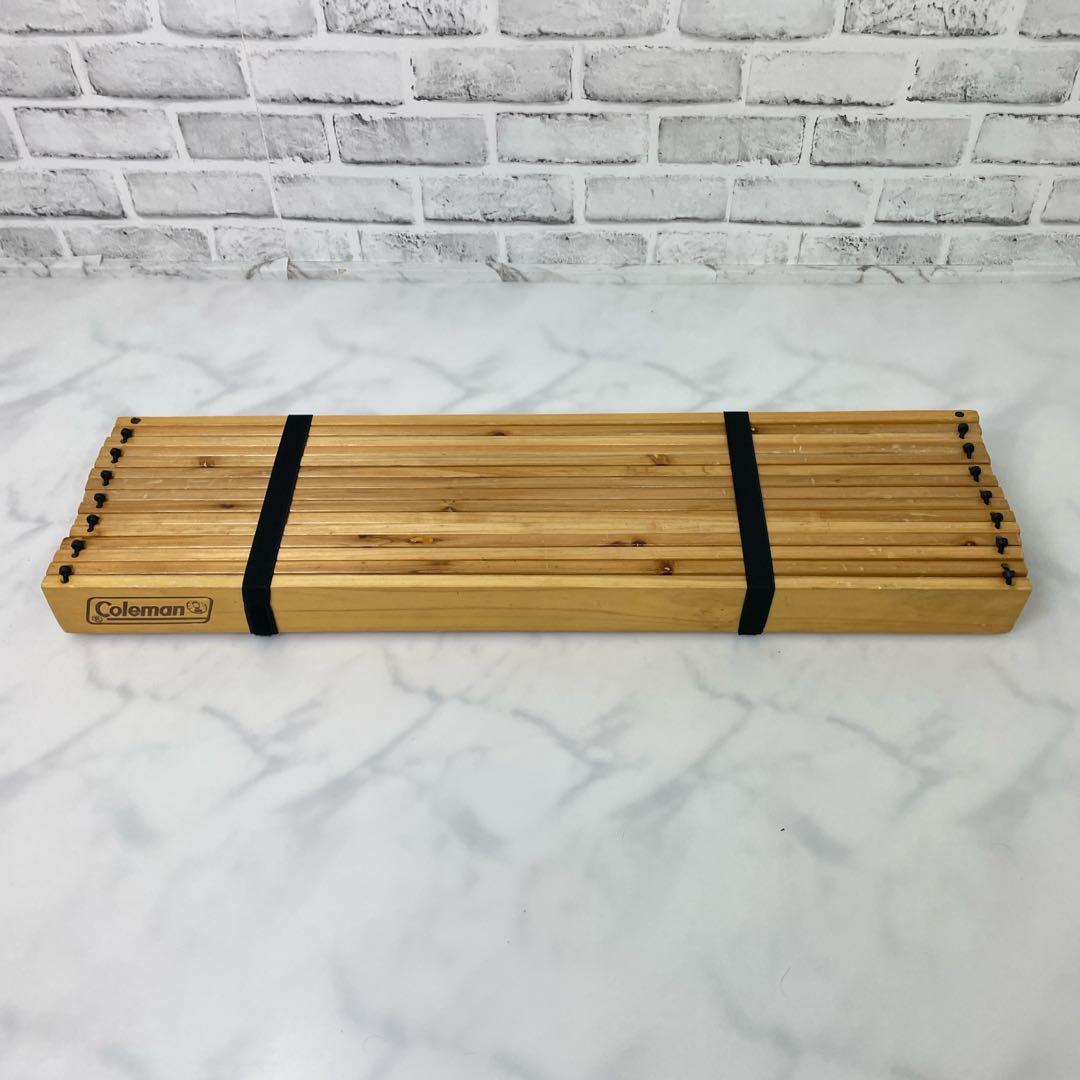 Coleman コールマン ナチュラルウッドロールテーブル 90 - メルカリ