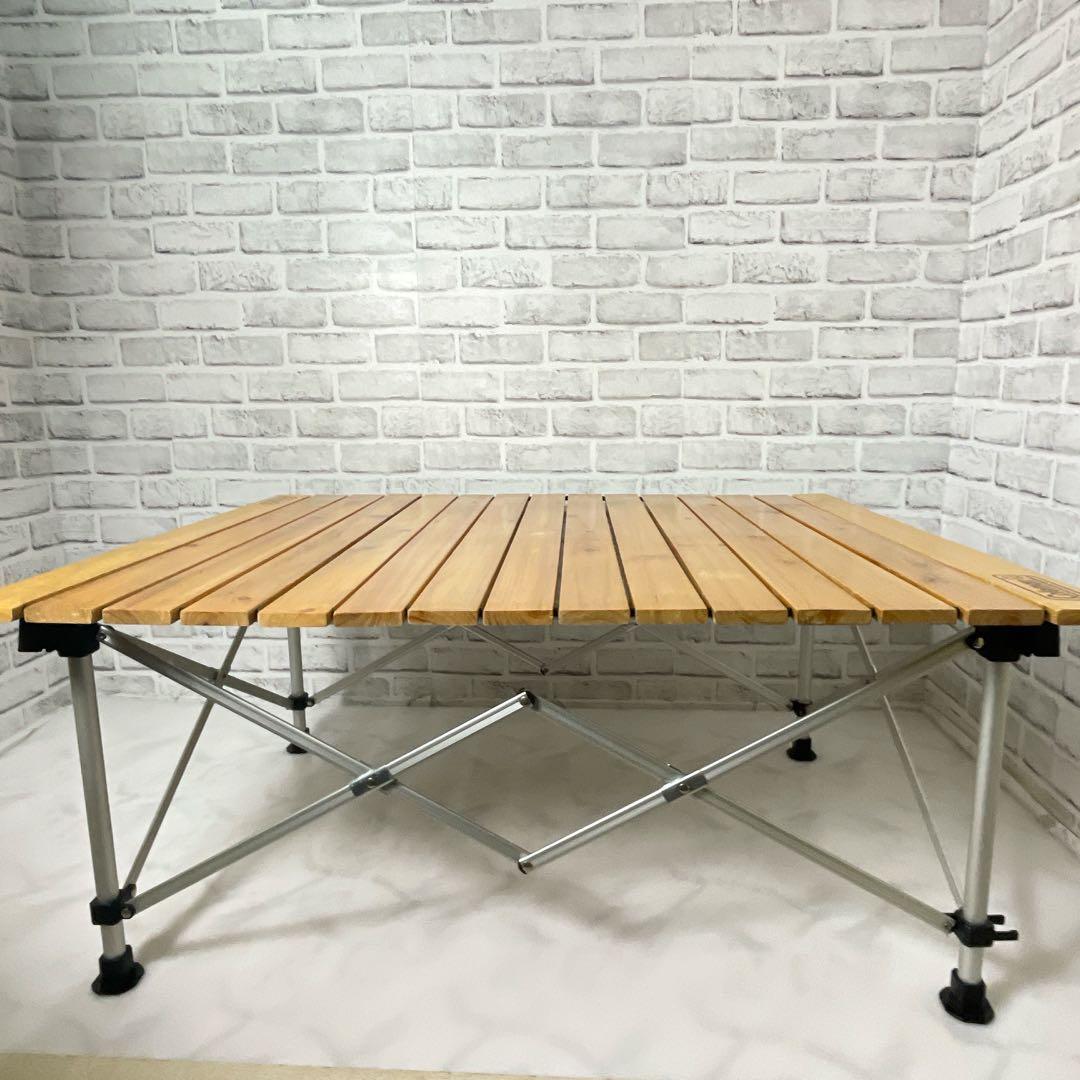 Coleman コールマン ナチュラルウッドロールテーブル 90 - メルカリ