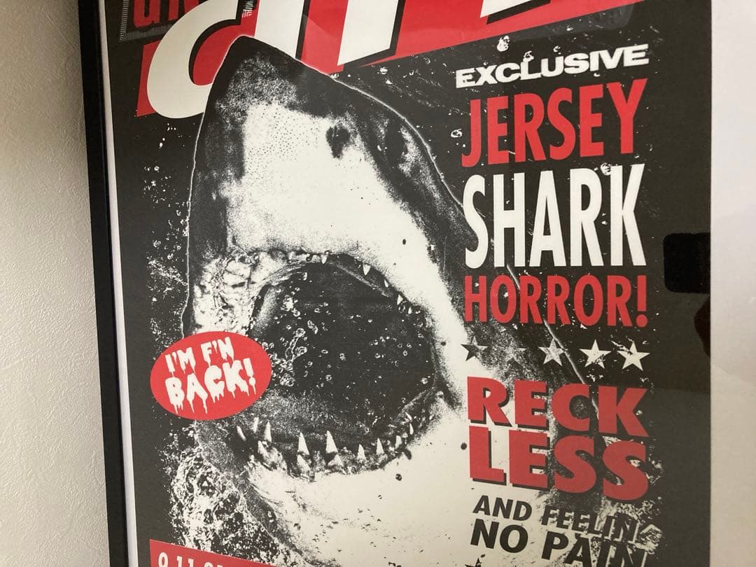 レア　Guns N' Roses リトグラフ　ガンズアンドローゼズ ポスター1日