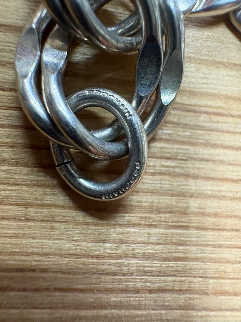 シルバーブレスレット 19.8cm 16.75g