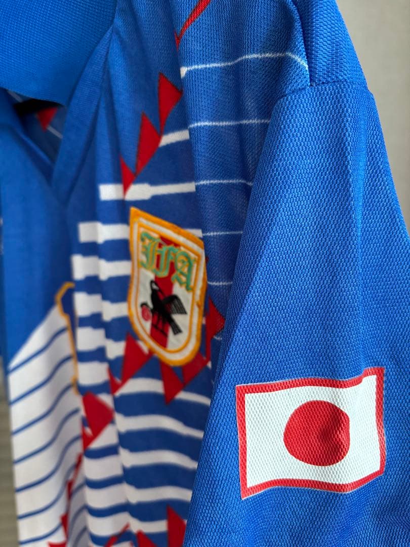 サッカー日本代表ユニフォーム 1993年ドーハの悲劇 - メルカリ
