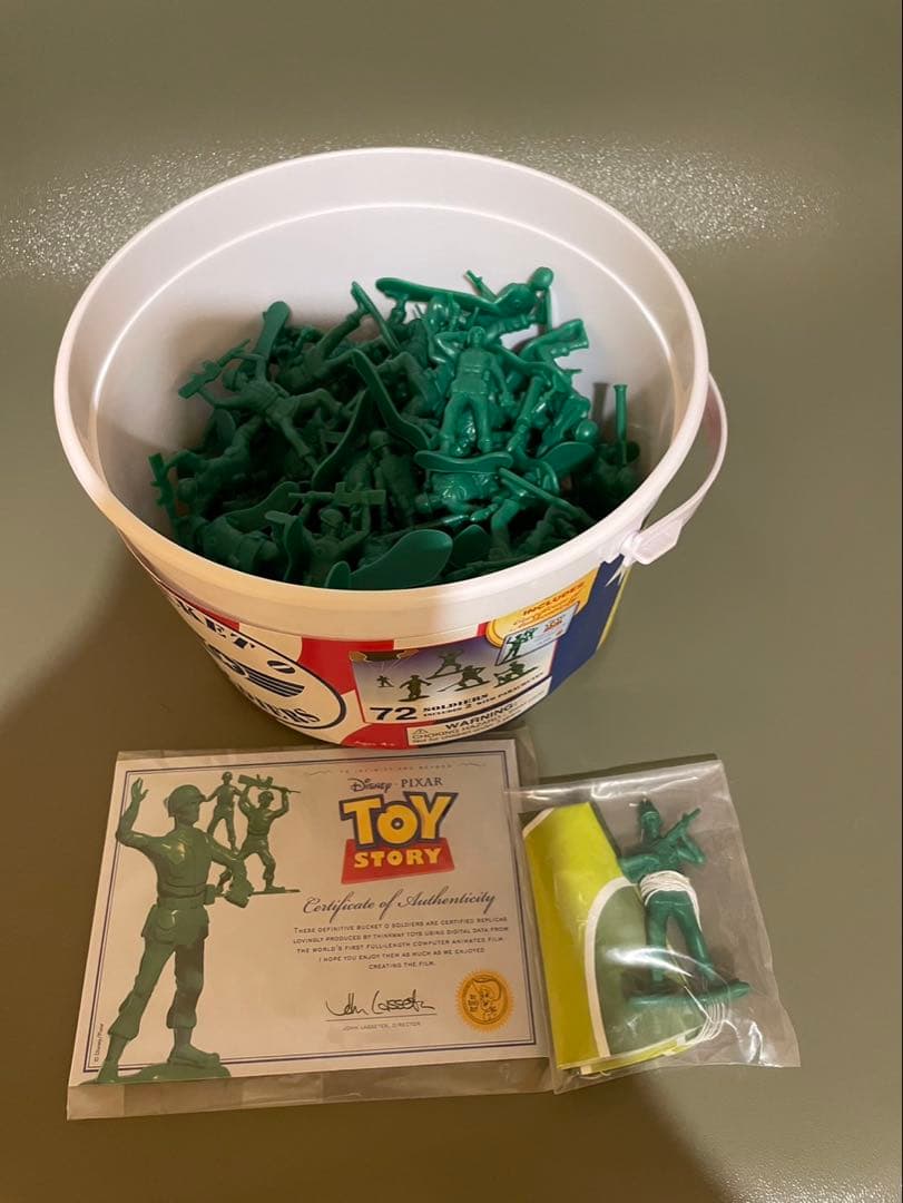 ディズニー トイストーリー リアルサイズ バケットオブソルジャーズ