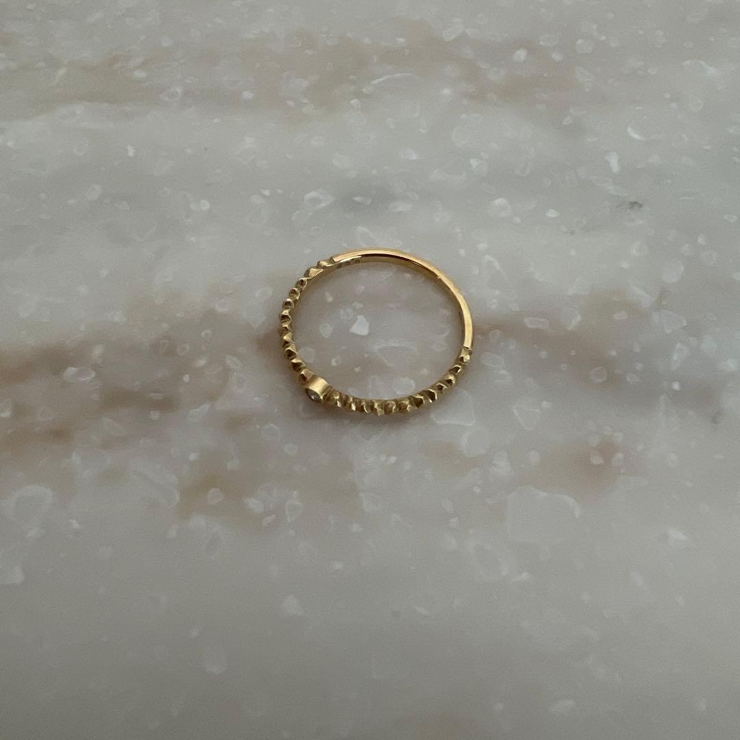 AHKAH AB-822　ストーンレメディRing 11号 Maddox_East_West_Hexagonal_-