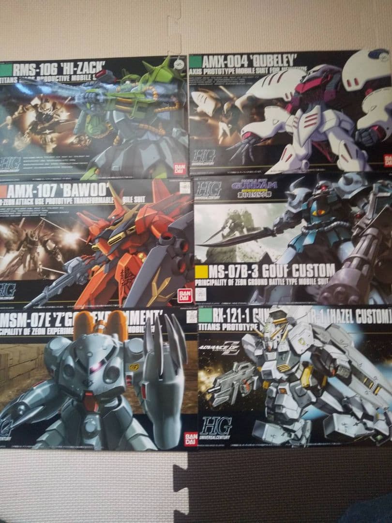 最終値引き 組立済みガンプラ 箱絵 まとめ売り ガンプラ 機動戦士ガンダム