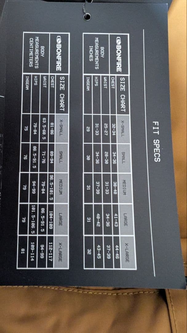 BONFIRE パンツ XL 黒/キャメル 新品です burton volcom