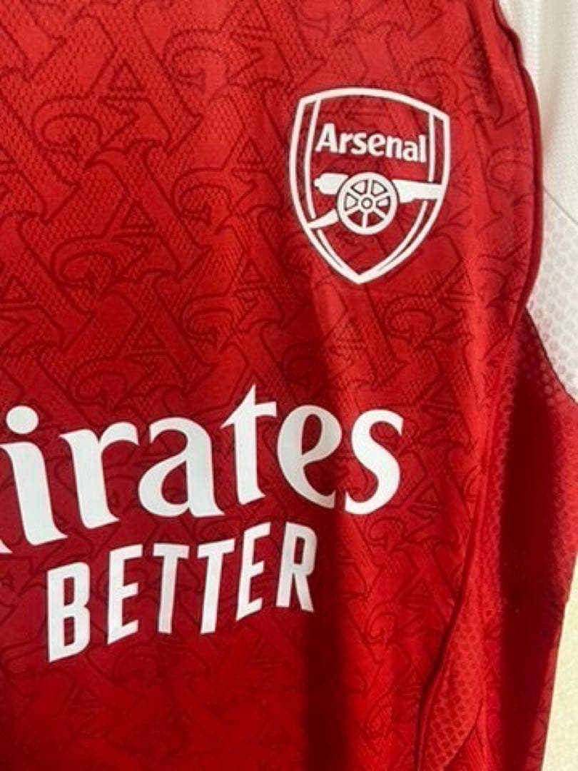 新品未使用】アーセナル ダウマン 25/26 CL仕様 ユニフォーム 選手仕様