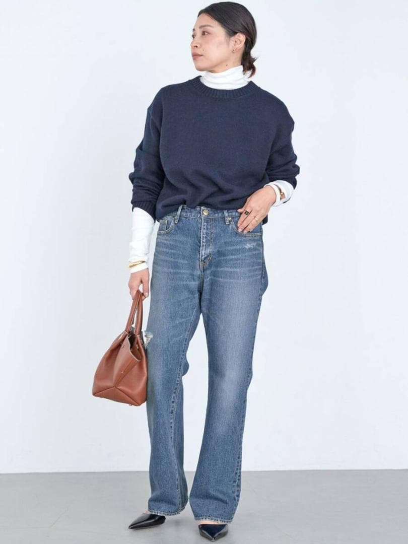 ミューズ ドゥ ドゥーズィエムクラス 23SS MONA バギーデニムパンツ