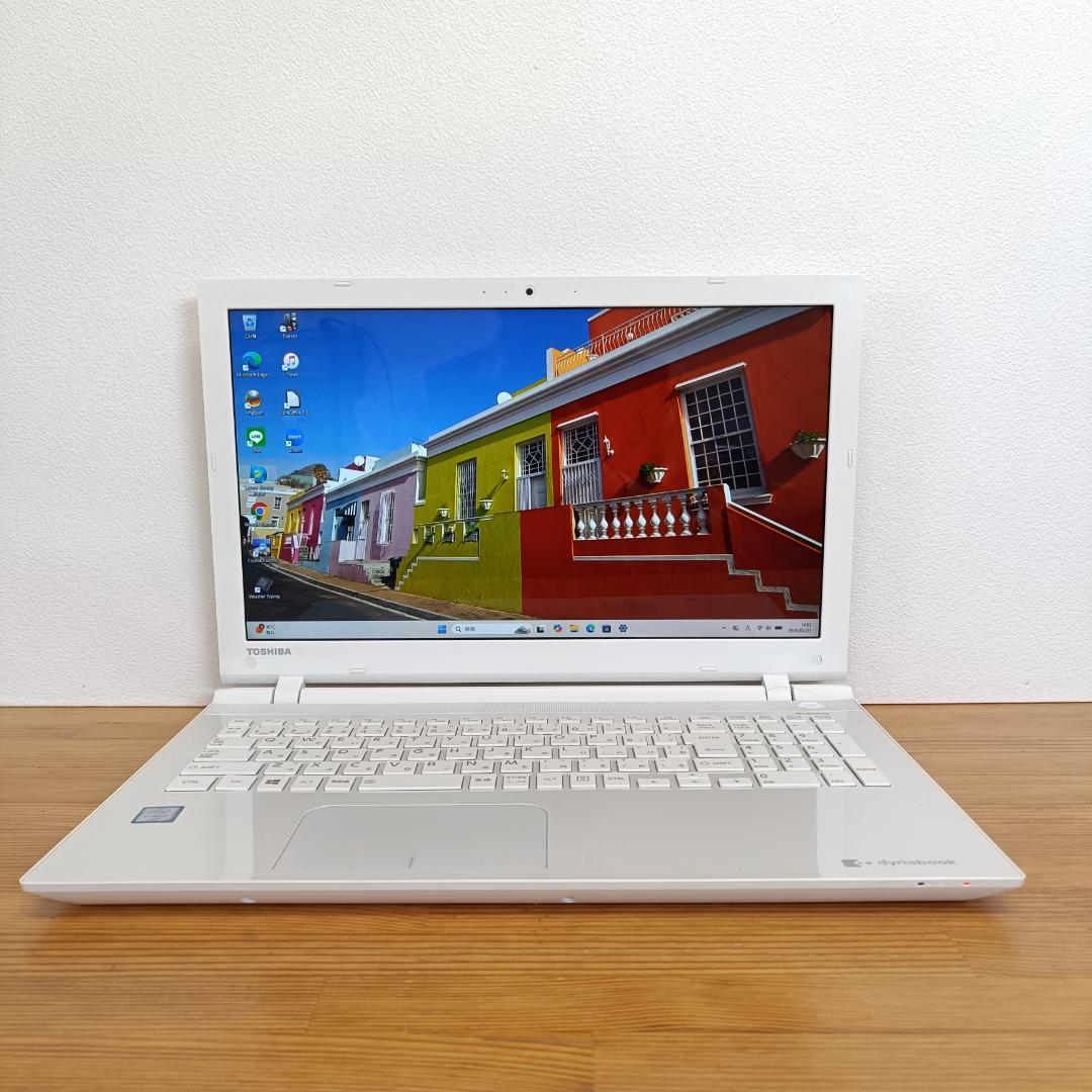 東芝 ノートPC i7 SSD Windows11 メモリ12GB wifi 白 - メルカリ