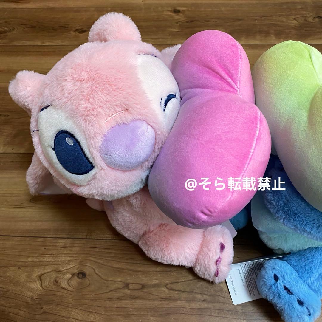 スティッチ エンジェル にこにこはーちょ ぬいぐるみセット ディズニーストア