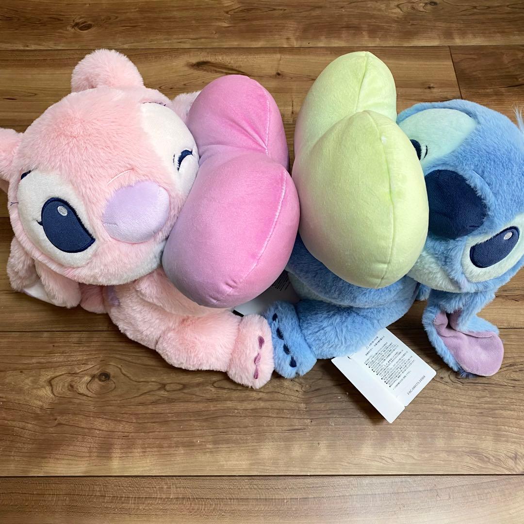 スティッチ エンジェル にこにこはーちょ ぬいぐるみセット ディズニーストア