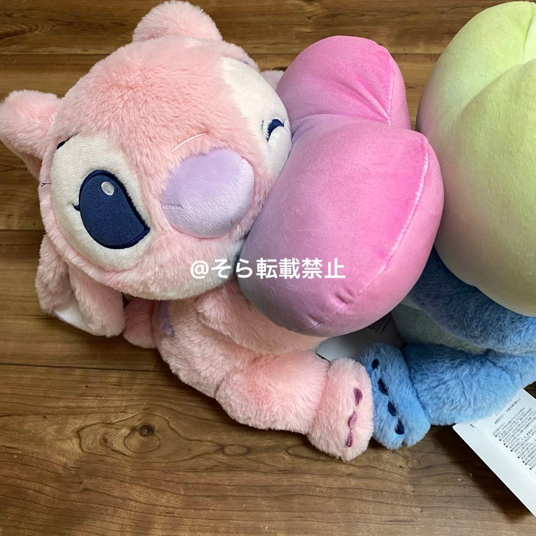 スティッチ エンジェル にこにこはーちょ ぬいぐるみセット ディズニーストア