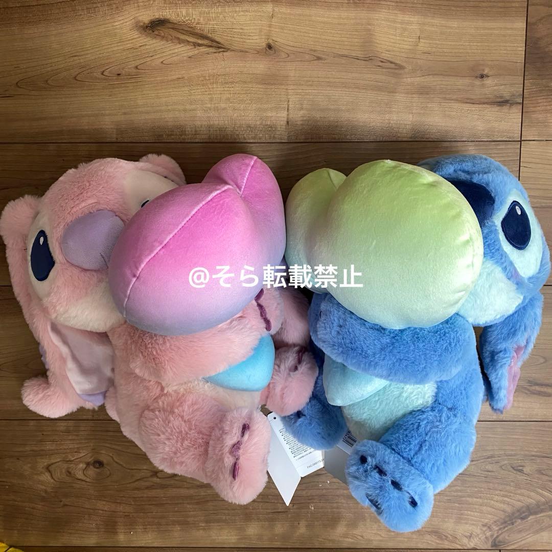 スティッチ エンジェル にこにこはーちょ ぬいぐるみセット ディズニーストア