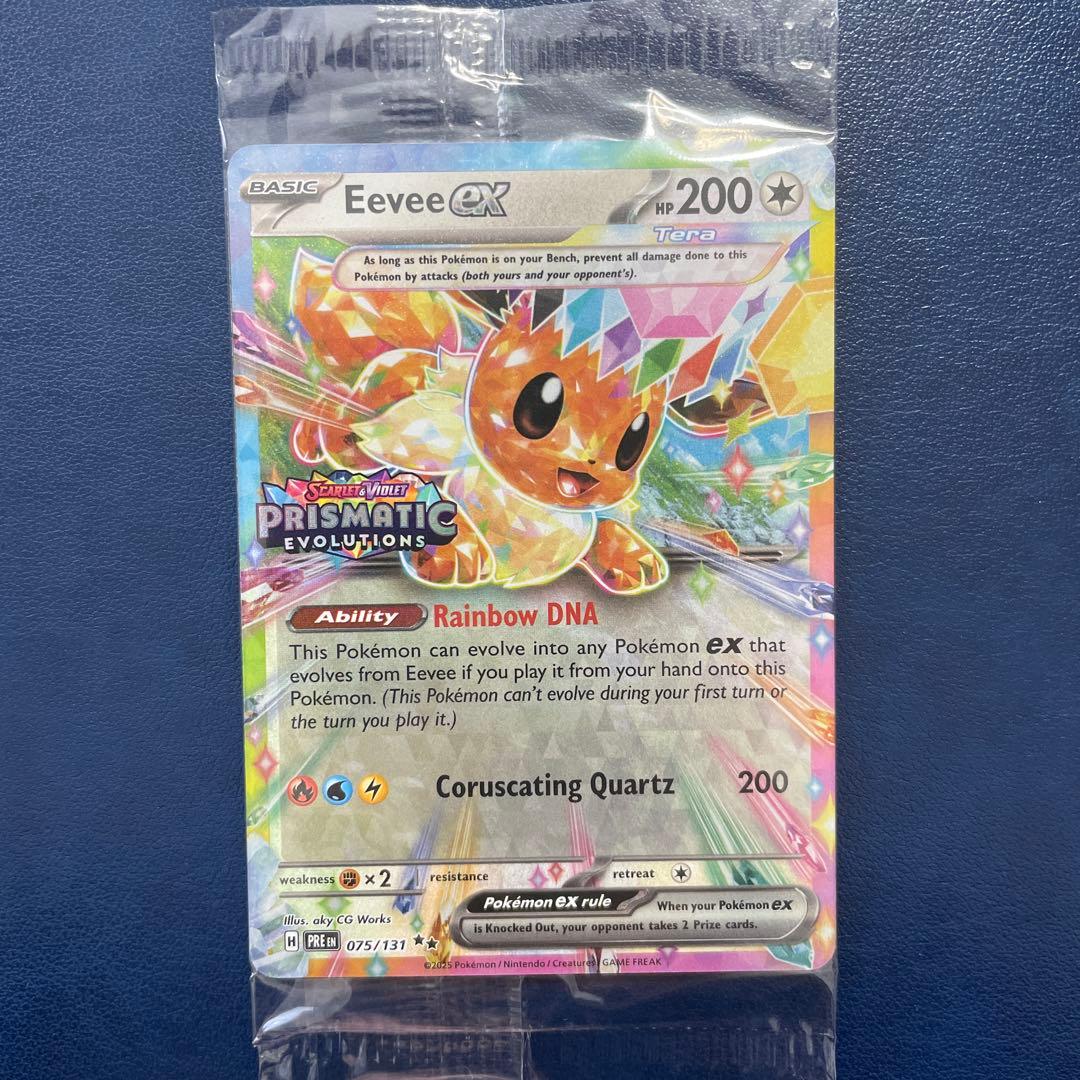 未開封プロモ イーブイexプロモ 英語版ポケモンカード Eevee ex - メルカリ