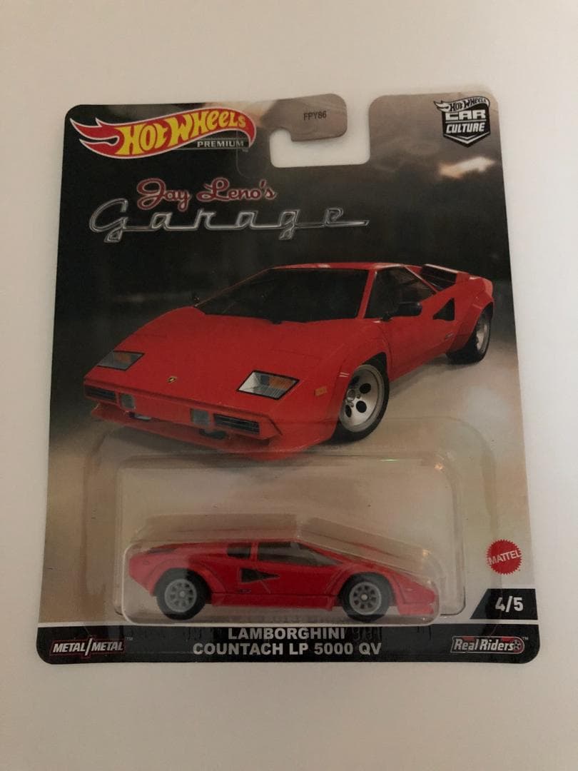 ホットウィール ランボルギーニ デ カウンタック LP5000 QV レッド