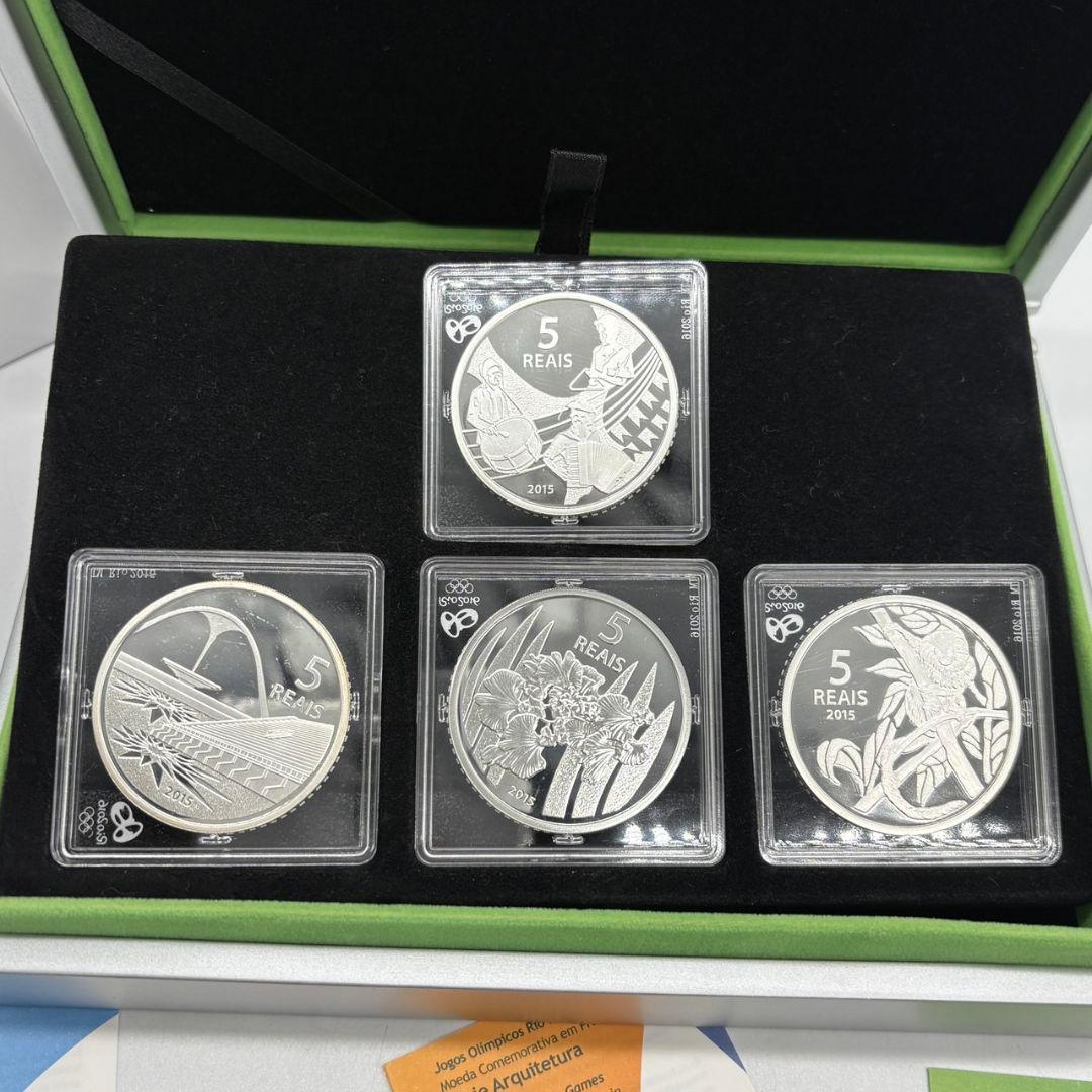 Rio Olympic 2016 銀貨 記念コイン4種 リオ オリンピック - メルカリ