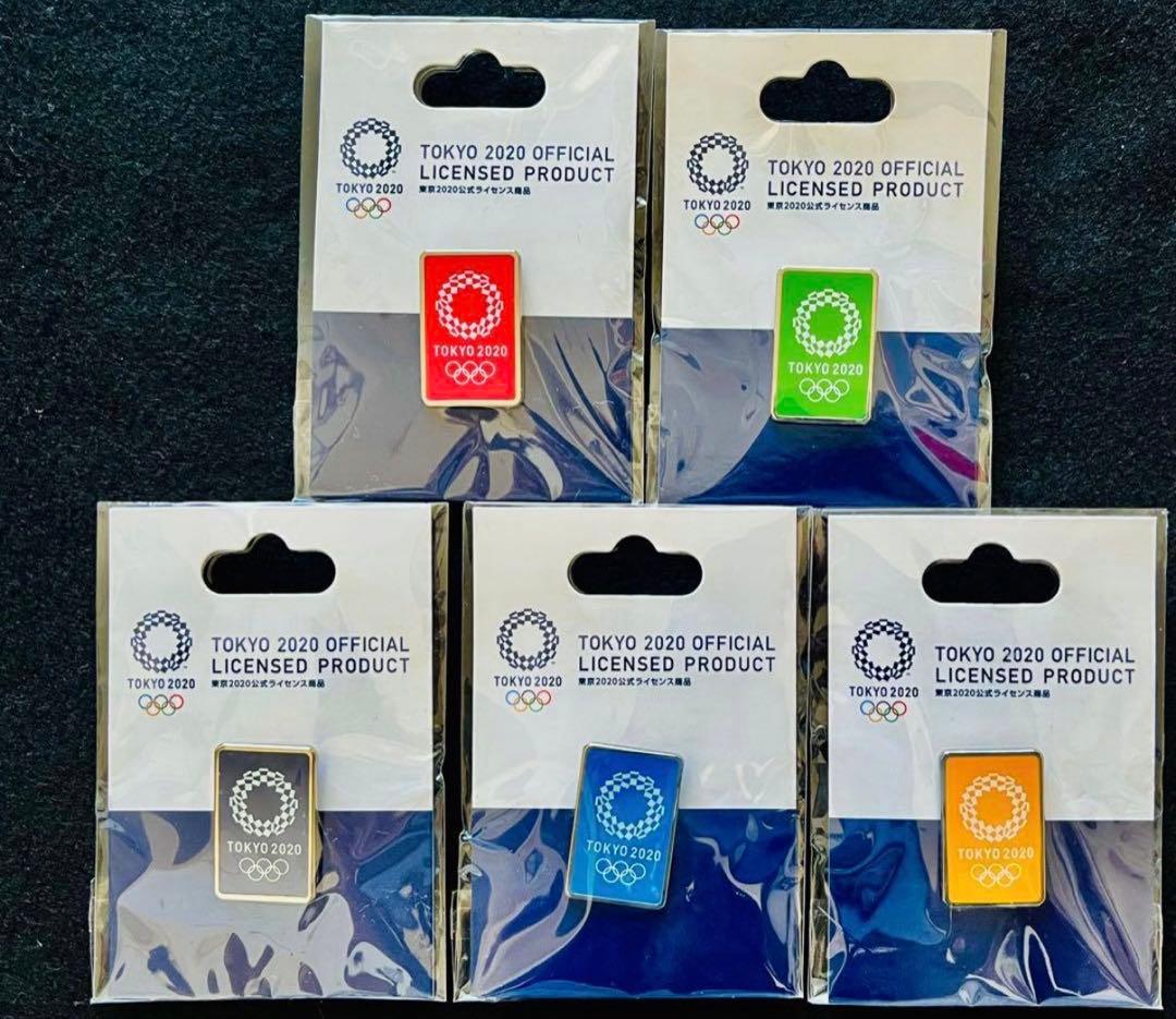 新品未開封品 東京2020公式ライセンスグッズ オリンピックピンバッチ