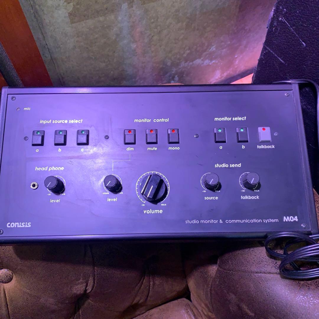 CONISIS M04 スタジオ モニターコントローラ | 激安通販のイーサプライ