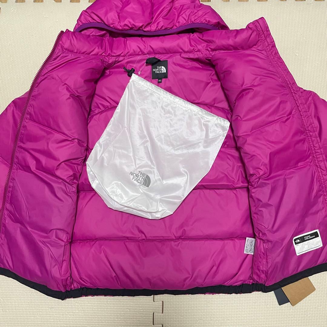 新品 ノースフェイス キッズ ダウン 150 アコンカグアフーディー