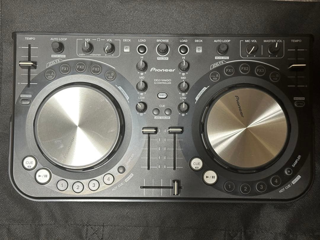 希少PioneerDDJ-WEGO DJコントローラー　AppleMusic対応 DDJ-WeGO3-W (archived) Multi-color, compact DJ software controller