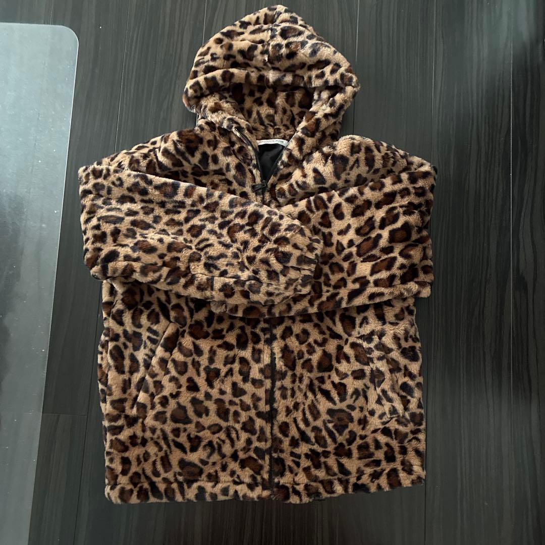 SHANGZHE ヒョウ柄フリースジャケットXLサイズ新品未使用 - メルカリ