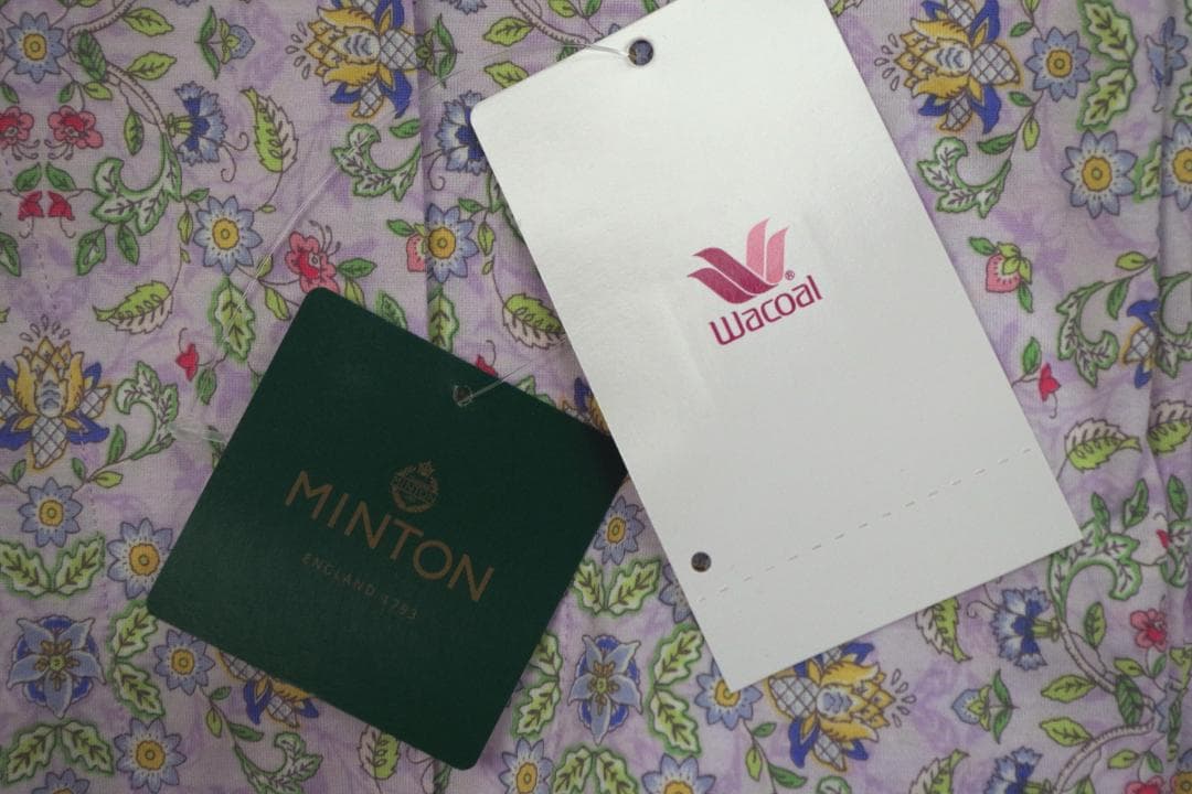 新品】ワコール/ミントンMINTON 天竺シルケットニットパジャマ（M