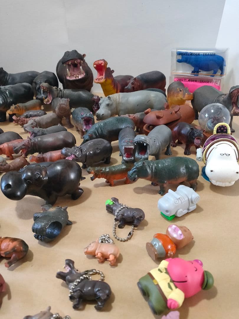 hippo★【かば】のフィギュア＆グッズ 100個以上まとめて