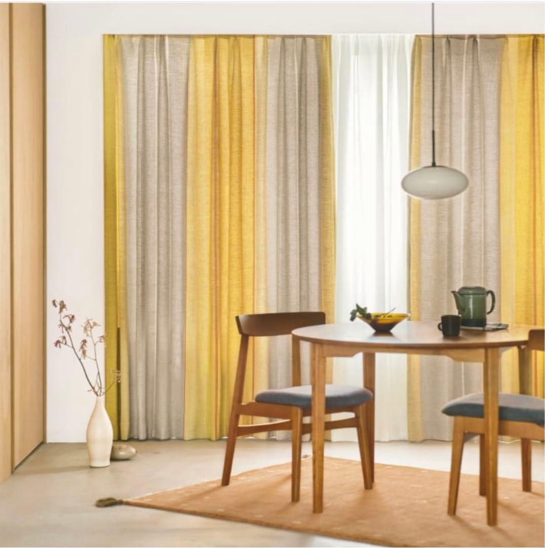 値下げ】unico カーテン OKUS(オクス) 2枚 - メルカリ