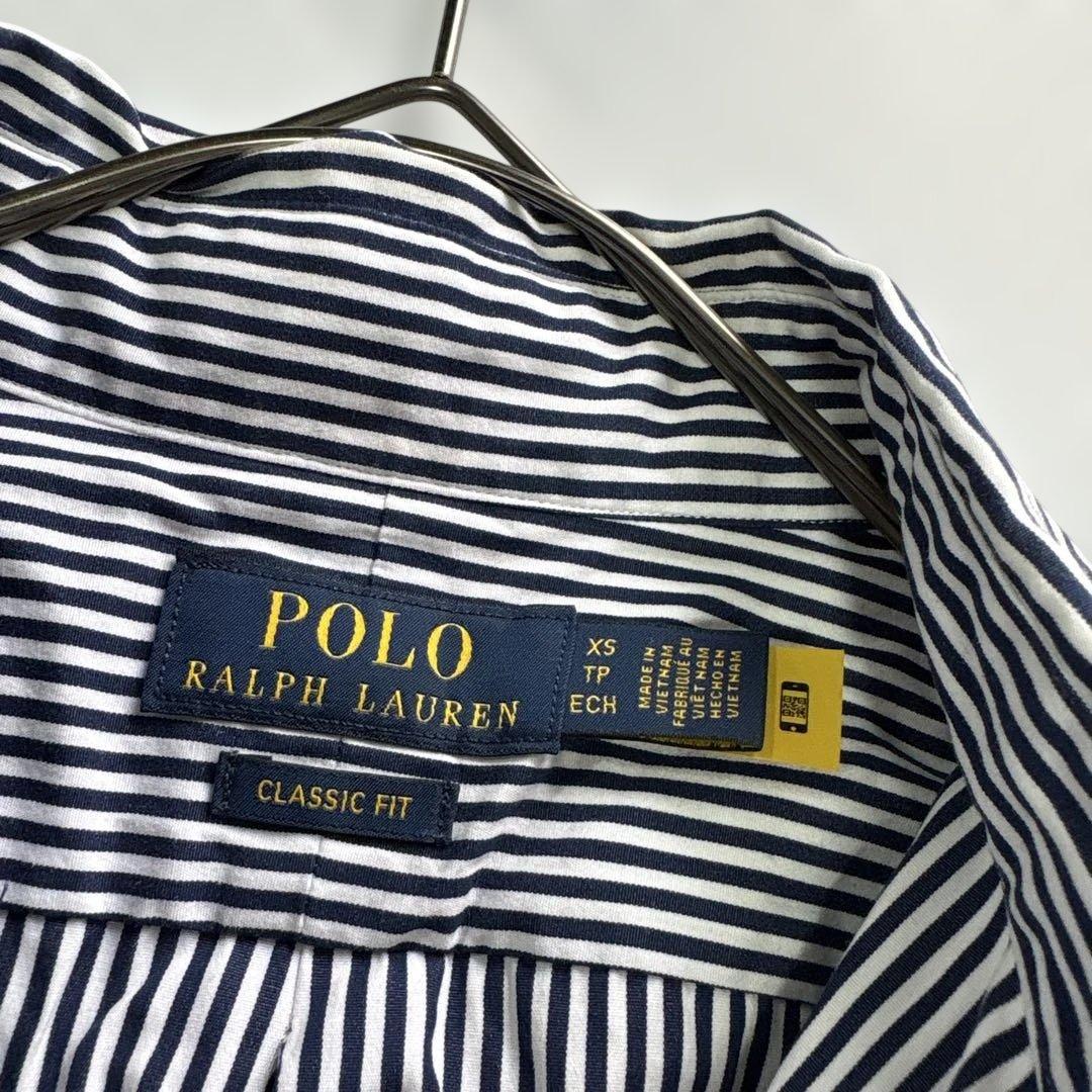 ✨極美品✨ポロラルフローレン クラシックフィット ストライプシャツ