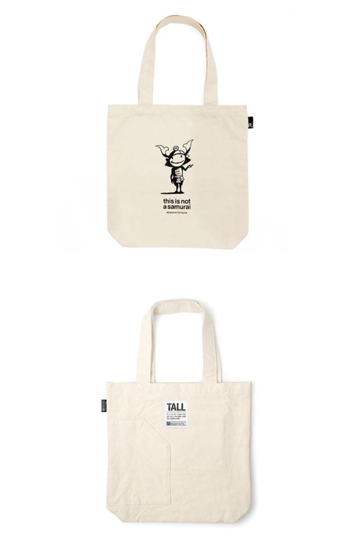 野口哲哉 作家直筆サイン直筆彩色入り トートバッグ 野口哲哉展