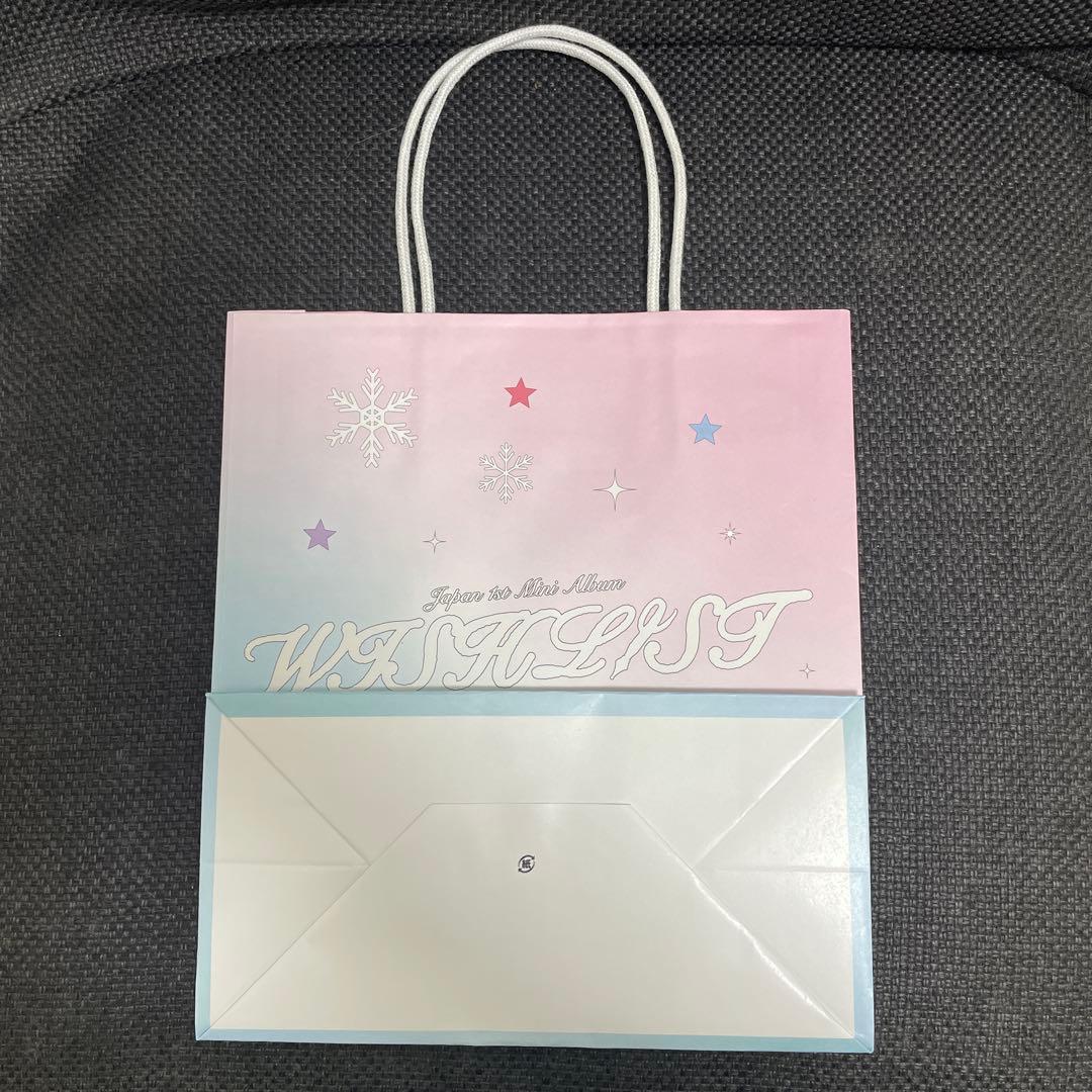 ALAND nctwish 【S賞】ガチャ オリジナルポーチ♡ショッパー付き