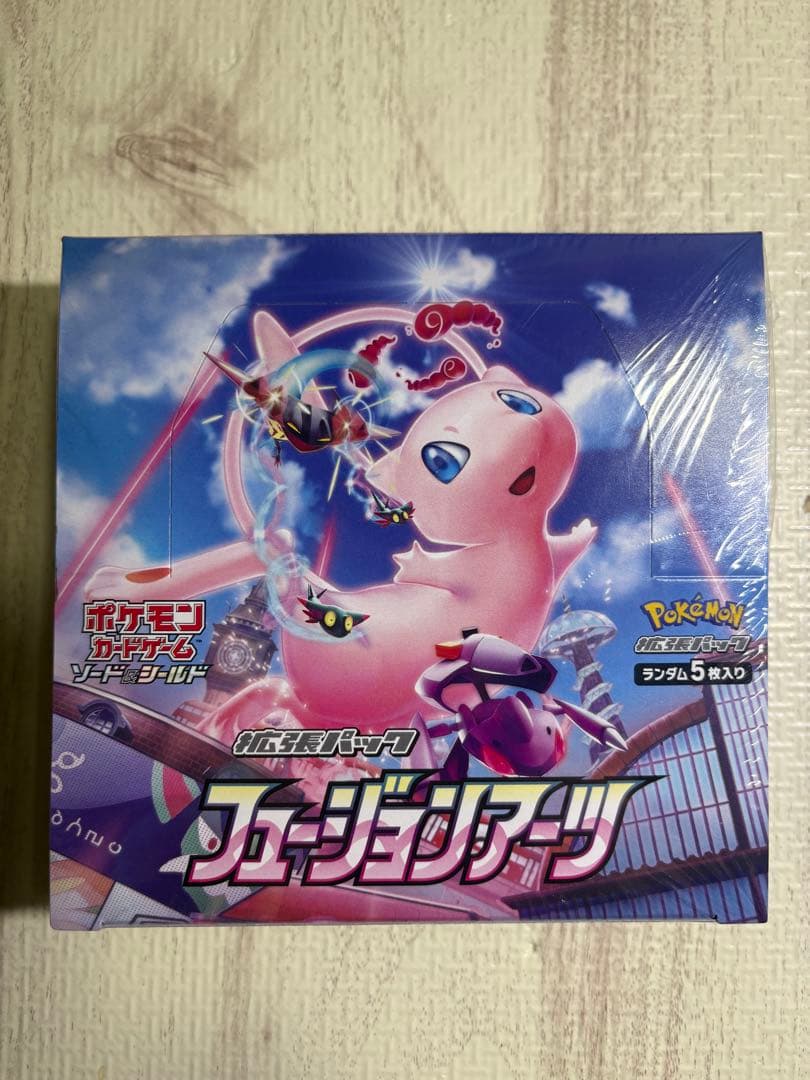 ポケモンカードゲーム フュージョンアーツ シュリンク付き未開封BOX