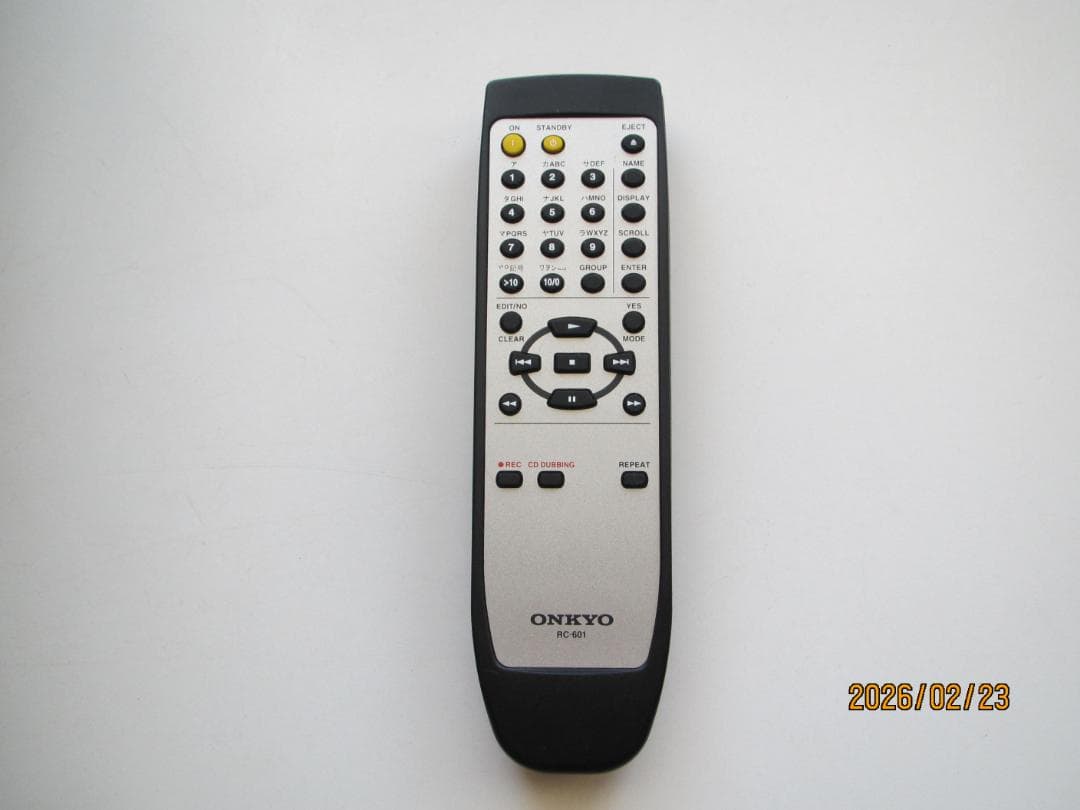 オンキョー ONKYO オーディオリモコン RC-601 - メルカリ