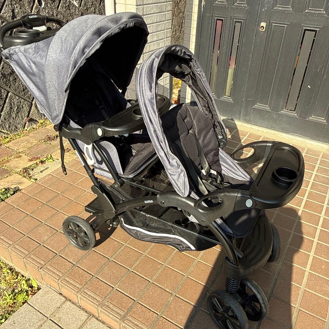 にゃまるさん専用 極美品 二人でゴーDX2人乗りベビーカー - メルカリ