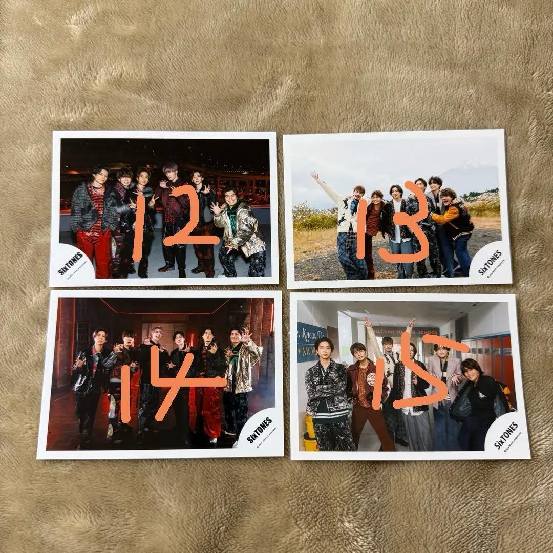SixTONES 集合&混合 公式写真 36枚セット - メルカリ