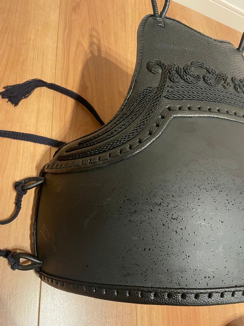 剣道胴Lサイズ黒タタキ全日本武道具