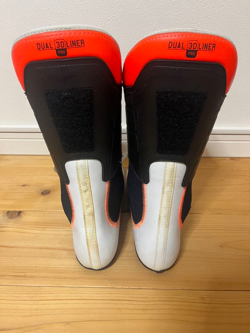 LANGE RX スキーブーツ ネイビー/オレンジ - メルカリ