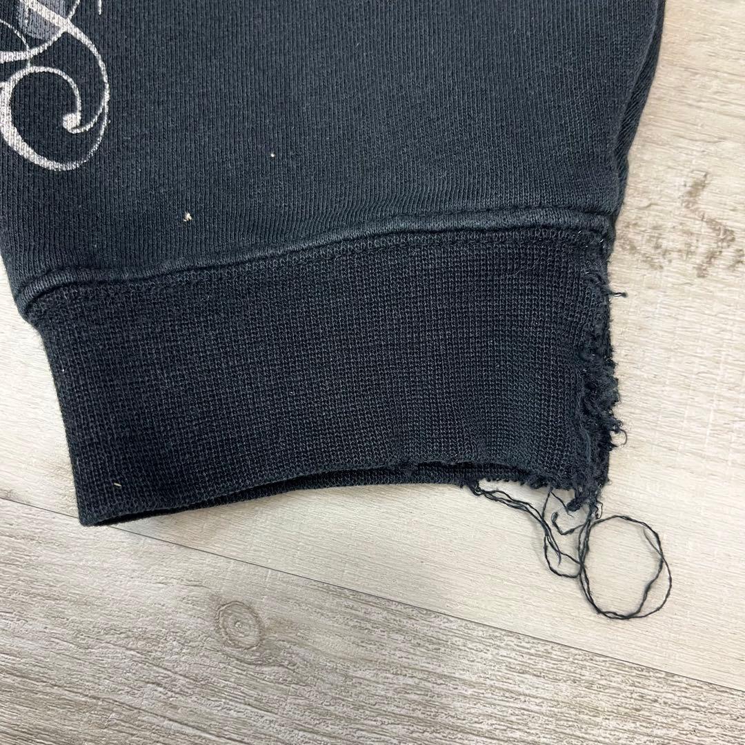 す*)様 古着 TAPOUT フルジップ パーカー M ブラック スウェット