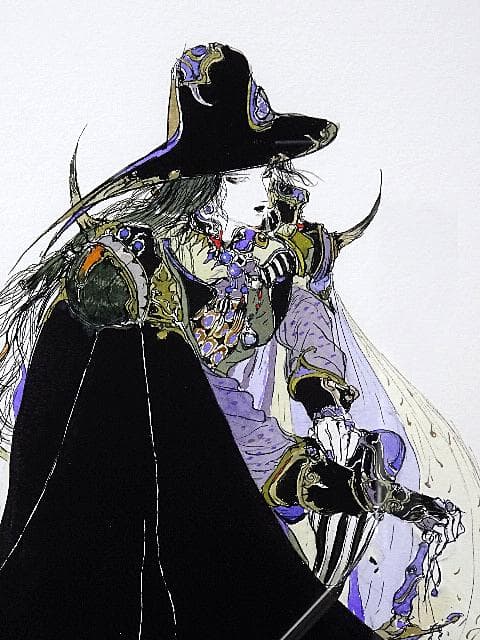 #天野喜孝 #ストライプ #ジクレ #大作 #サイン #アールビバン #証明書